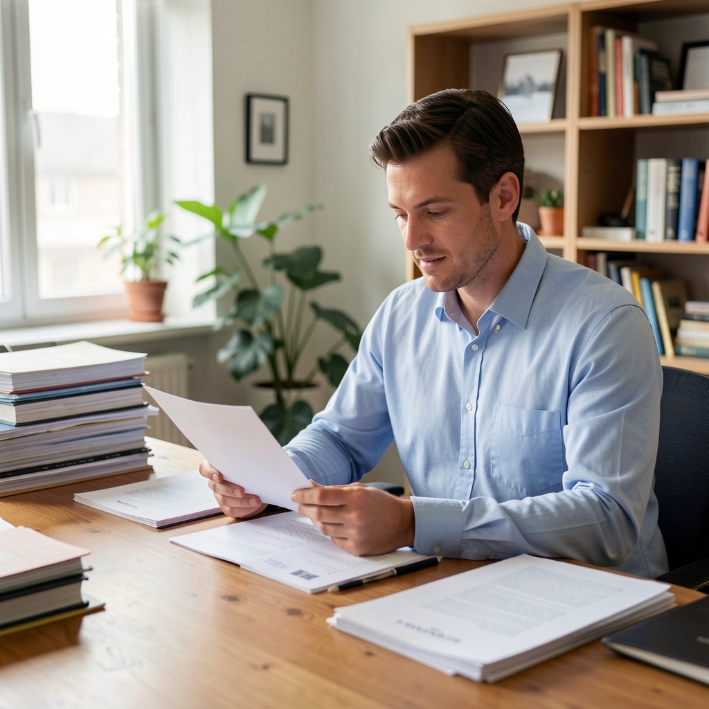 Portrait of Tobias Ashcroft, contributing writer at Sornal Quarterly, photographed in a quiet workspace with natural light